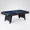 Pool Table Built for Family Game Rooms, 7-Foot MDF Frame, K-818 Bumpers, Complete Accessory Set